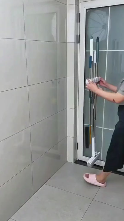 Brooms And Toiletries Organizer